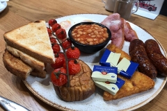 Typisch englisches Frühstück